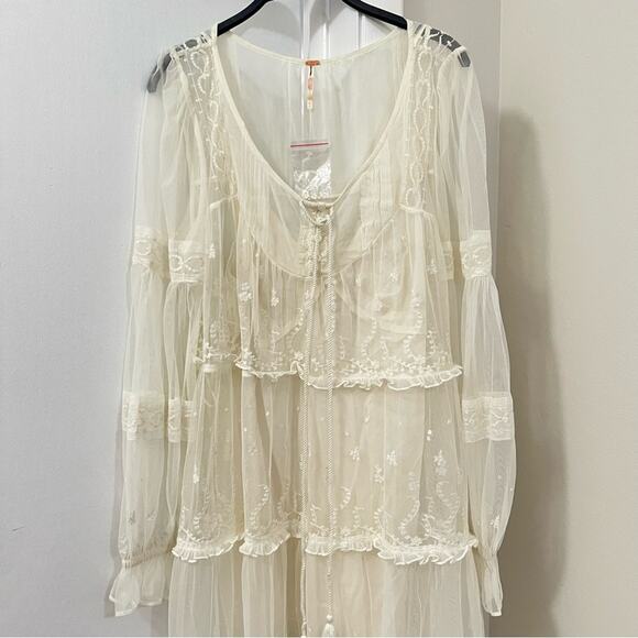 Free People Stevie Maxi Dress Size Medium - Picture 6 of 11